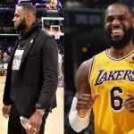 Klutch Sports Group founder Rich Paul and LeBron James on the court