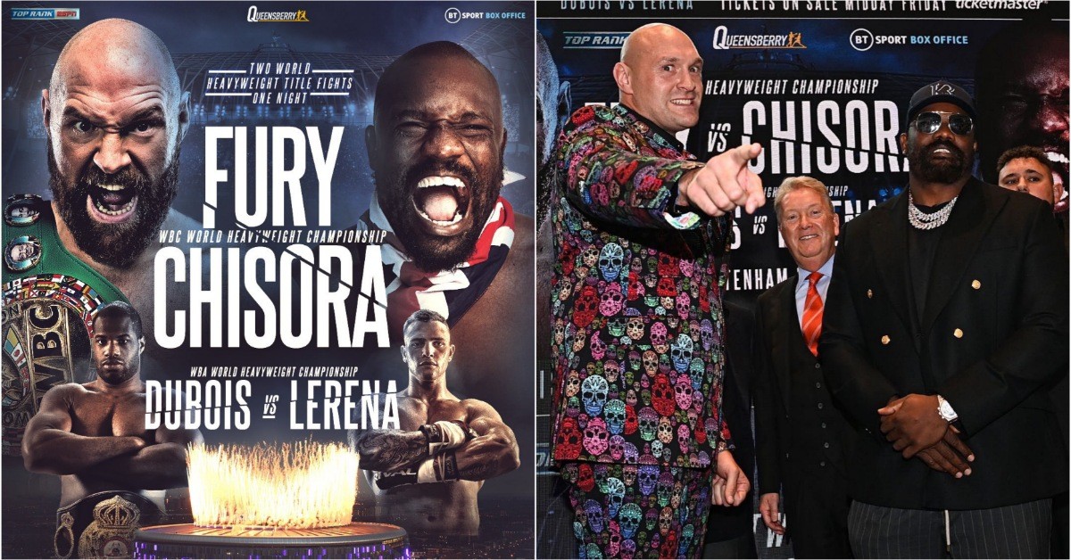 Tyson Fury vs Derek Chisora 3 fight poster