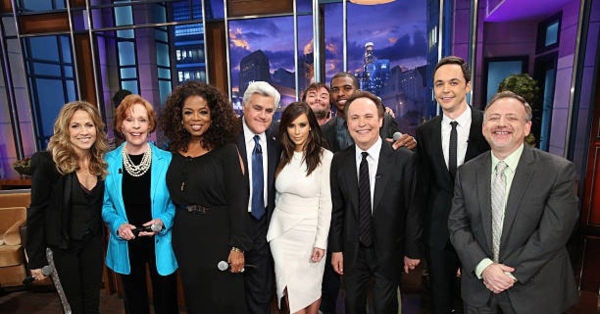 Chris Paul, Kim Kardashian and other famous TV stars on the Tonight Show starring Jay Leno
