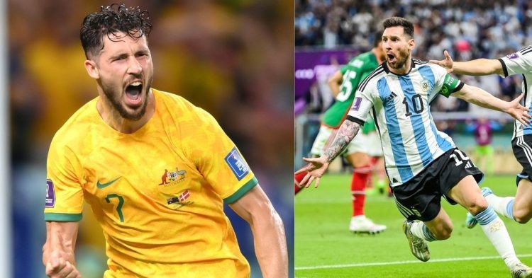 Argentina face-off against Australia in their round of 16 tie as the knockout stages of the world cup are set to commence on 3rd December, 2022.