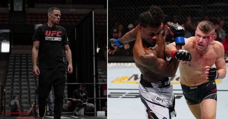 Nate Diaz and Stephen Thompson vs Kevin Holland