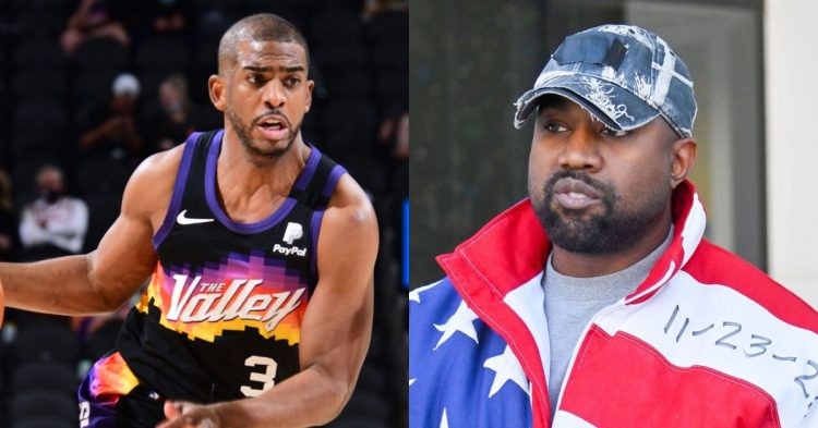 Chris Paul and Kanye West