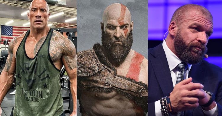 Dwayne Johnson, Triple H, Kratos