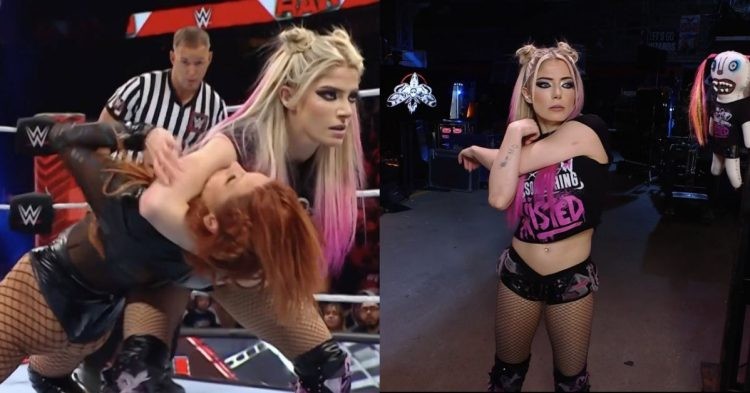 WWE teases Alexa Bliss' joining hands with Bray Wyatt. (Source: Twitter)