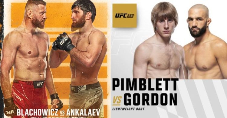UFC 282 Main and Co-Main events