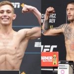 Cameron Saaiman vs. Steven Koslow aimed for the early prelims of UFC 282