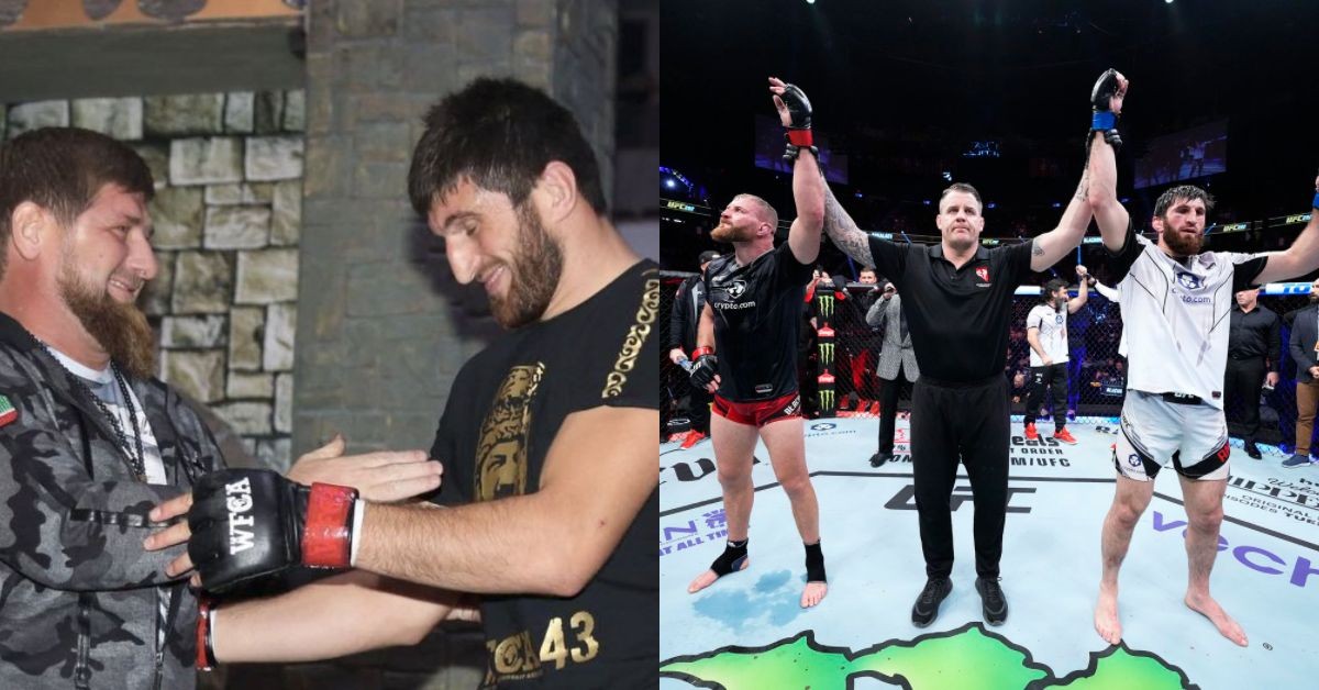 Chechen dictator Ramzan Kadyrov has accused UFC President Dana White (Image: Twitter)