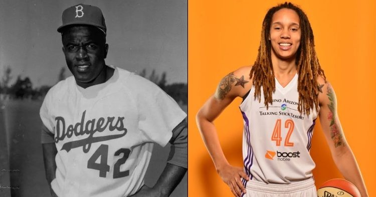 Jackie Robinson and Brittney Griner