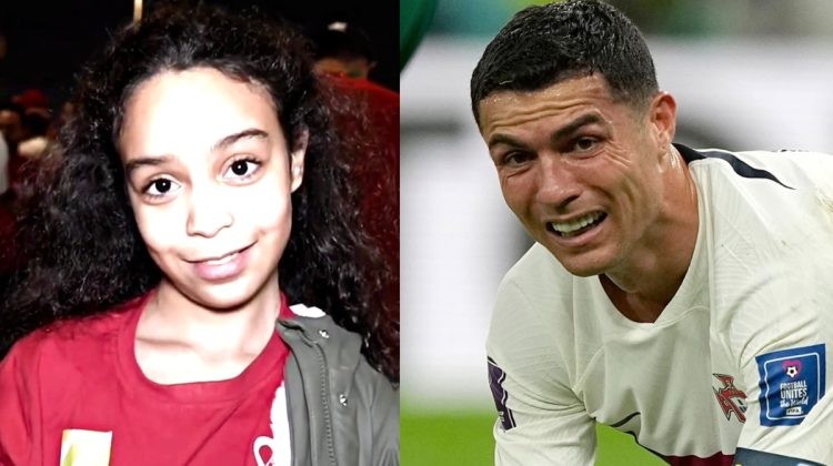 Moroccan girl taunted Ronaldo after World Cup exit