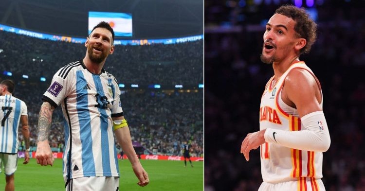 Lionel Messi and Trae Young