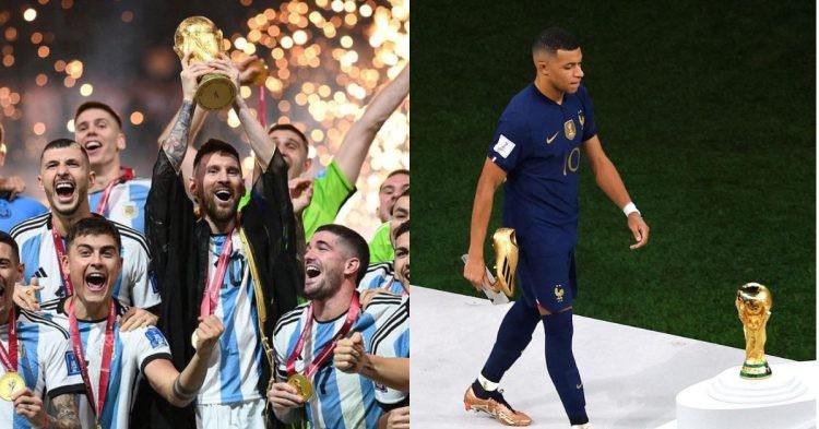 Kylian Mbappe walking off with the golden boot as Argentina Wins World Cup