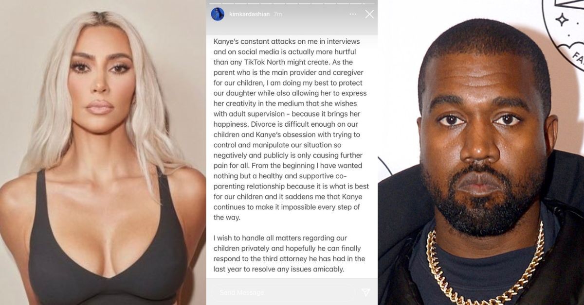 Kim Kardashian accuses Kanye West