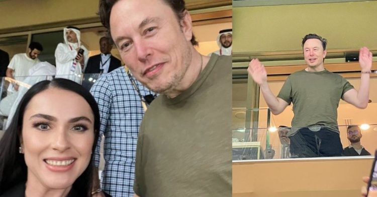Elon Musk with Russian TV Presenter
