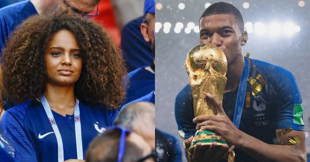 Alicia Aylies and Kylian Mbappe