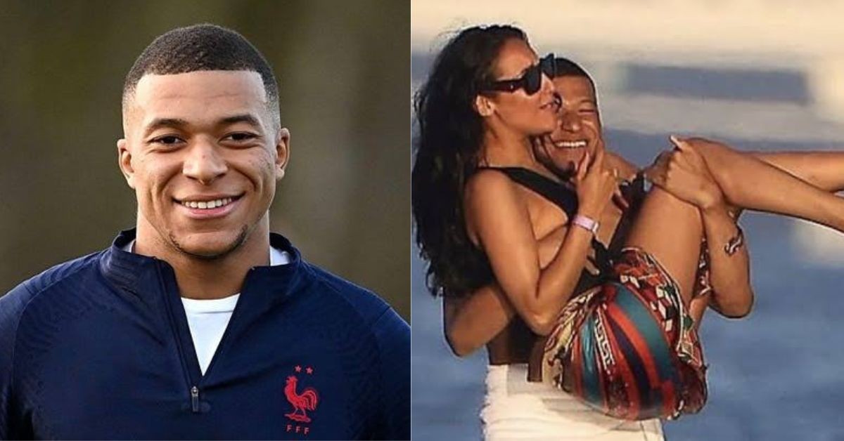 Kylian Mbappe and Ines Rau spotted in Cannes