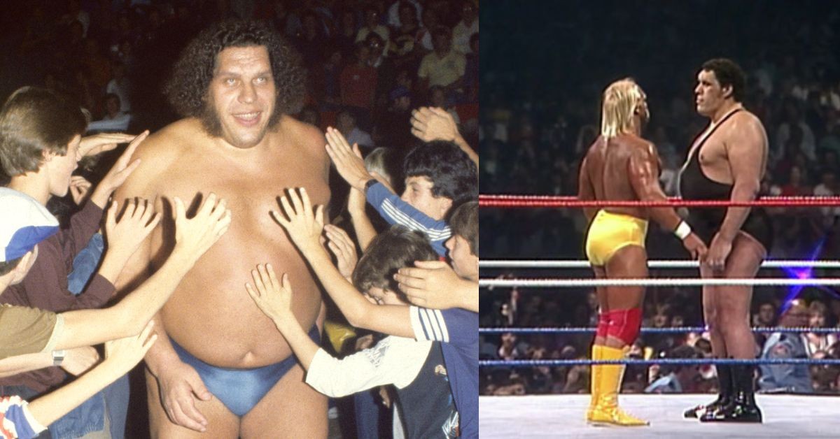 Andre the Giant was terrifying in the ring and well loved by the fans.
