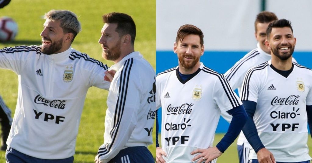 Lionel Messi and Sergio Aguero are good friends. (Credits: Twitter)