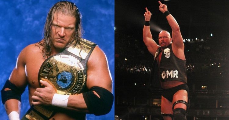 Triple H once saved Stone Cold Steve Austin from a fan attack