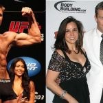 UFC Hall of Famer Stephan Bonnar with his wife Andrea Bonnar