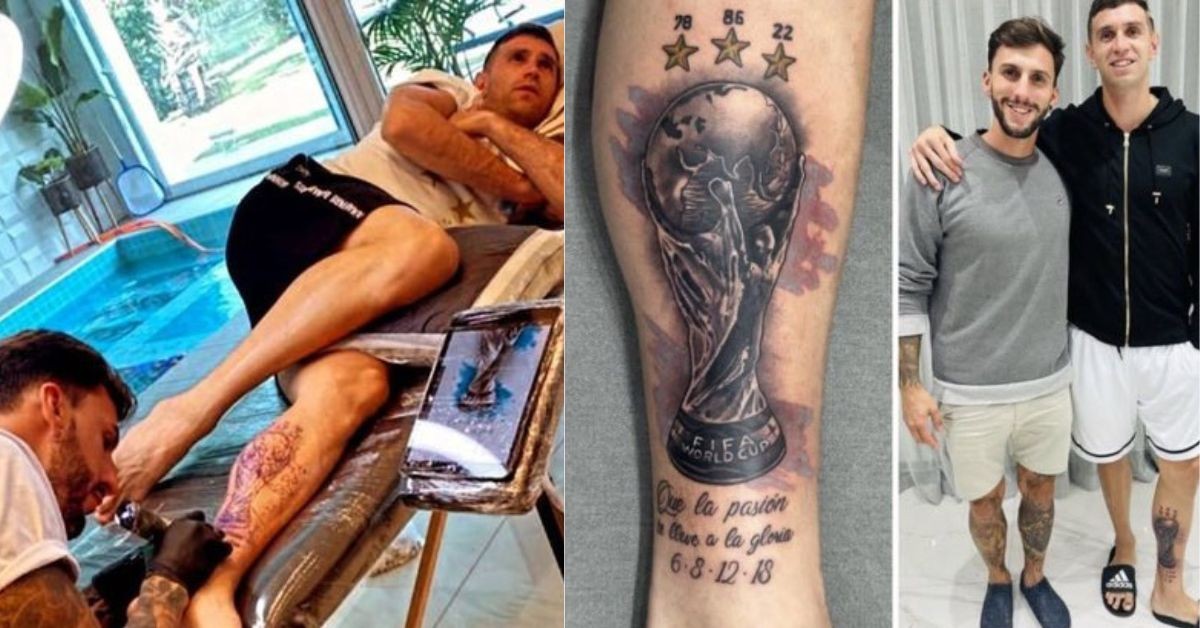 Emi Martinez's World Cup tattoo