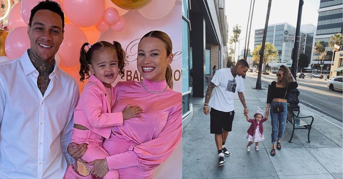 Gregory and Rose Bertram with their child