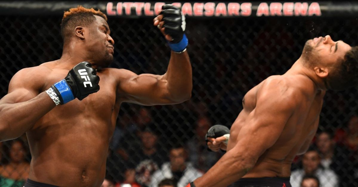 Francis Ngannou brutally knocks out Alistair Overeem
