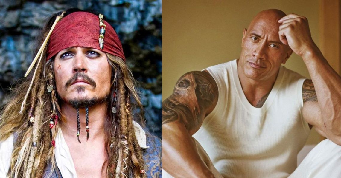 Dwayne Johnson To Be The New Jack Sparrow Replacing Johnny Depp In Pirates  Of The Caribbean Franchise Following The Amber Heard Controversy?
