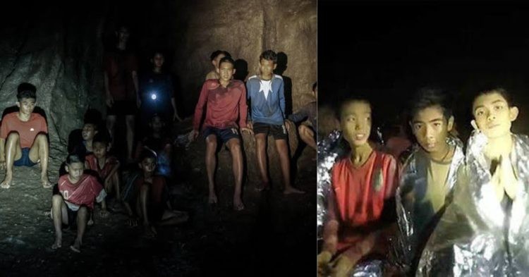The Thai soccer youth team that got stuck in Tham Luang Cave