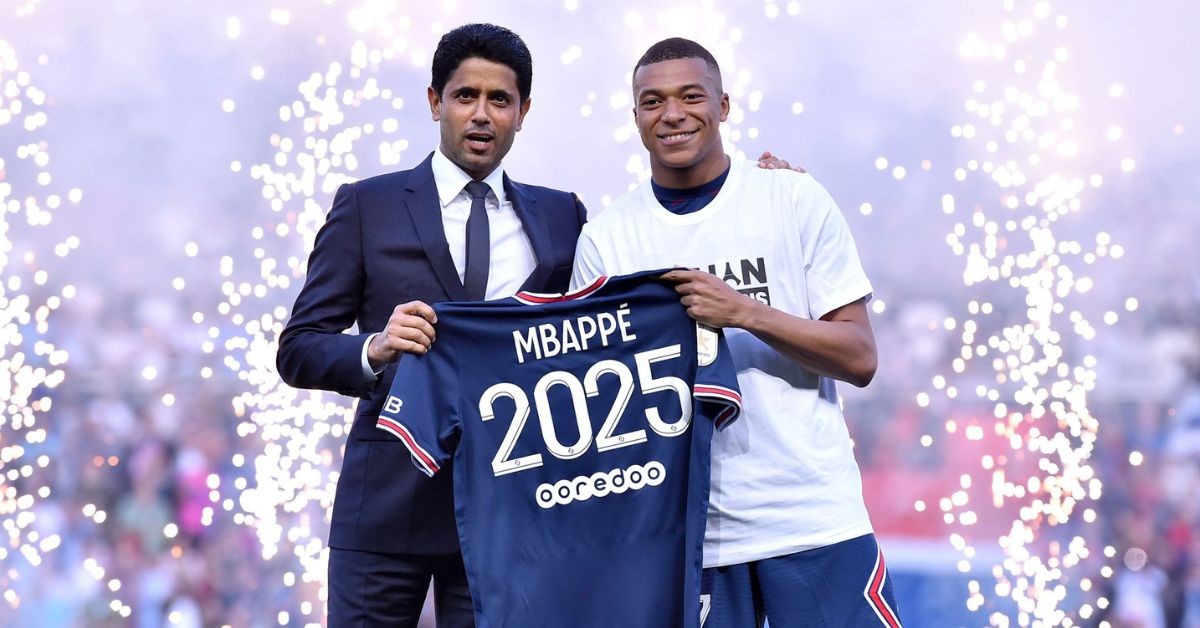 Kylian Mbappe signed a bumper contract with PSG. (Credits: Sky Sports)