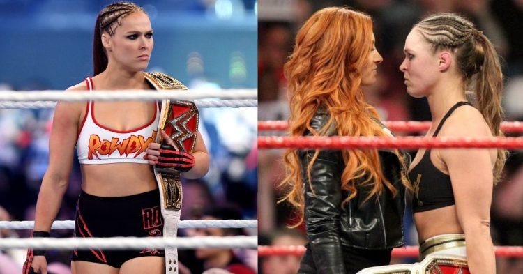 Ronda Rousey vs Becky Lynch at WM39 is reportedly canceled