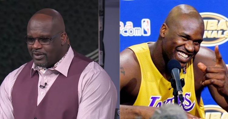 Shaquille O'Neal with the Los Angeles Lakers and on Inside the NBA