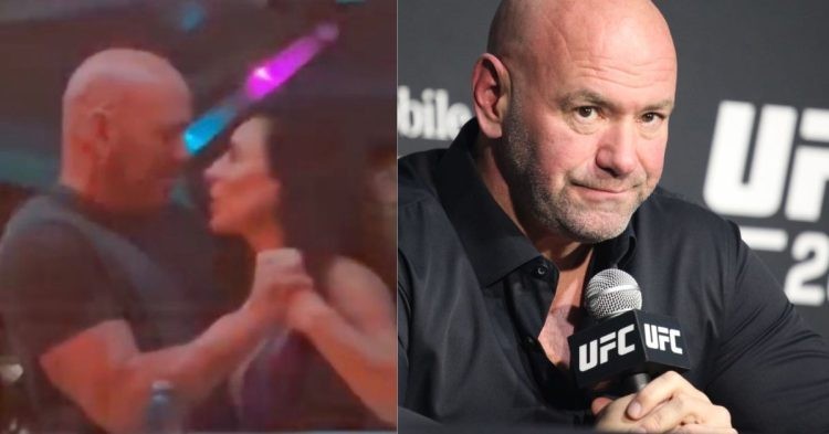Dana White argues with his wife