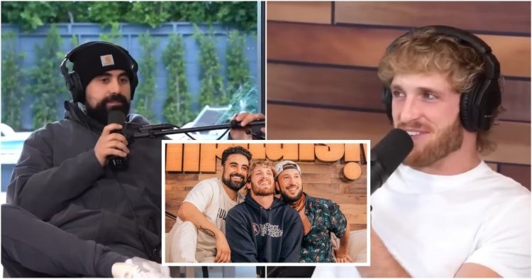 Logan Paul with Mike Majlak and George Janko