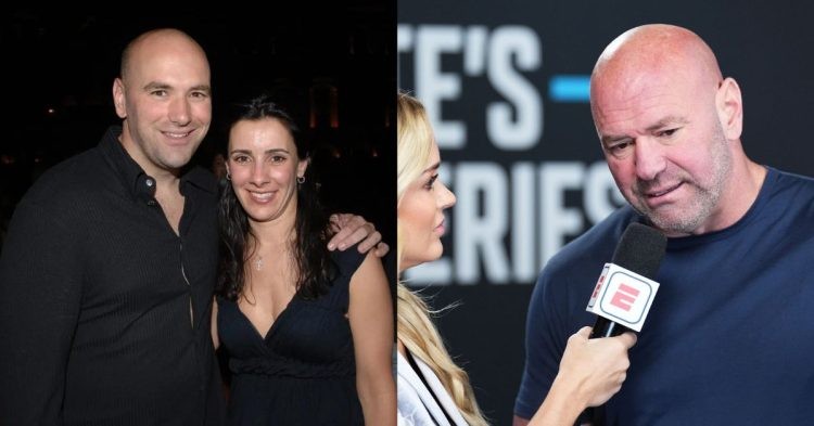 Dana White with his wife Anne White