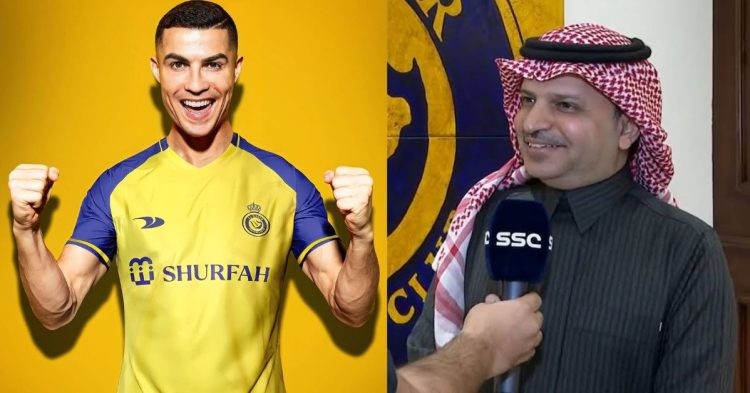 Cristiano Ronaldo and Al-Nassr owner Al-Muammar