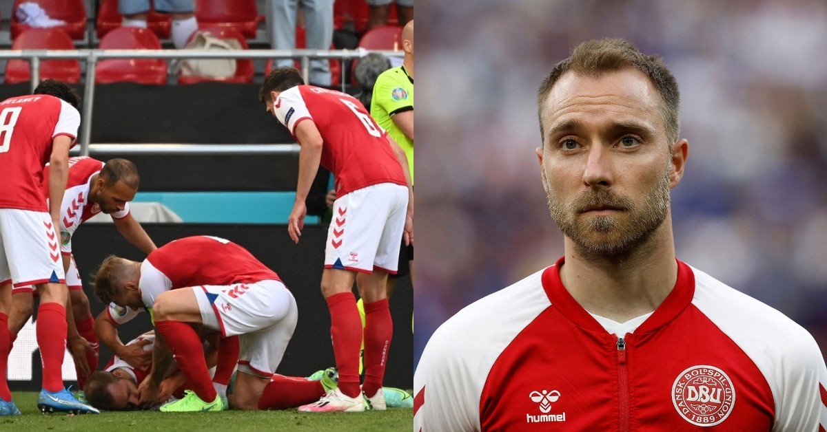 Christian Eriksen collapsed during a Euro 2020 game against Finland 