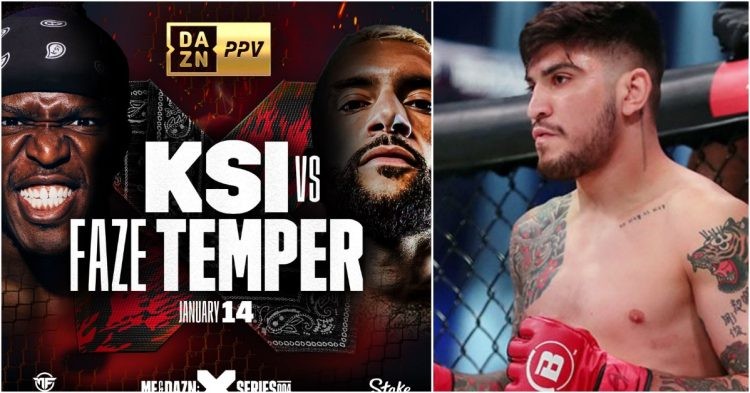 KSI vs FaZe Temperrr fight poster