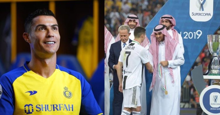 Ronaldo has met the Saudi Sports Minister during his Juventus spell