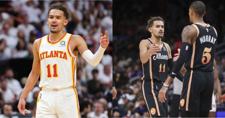 Trae Young and Dejounte Murray