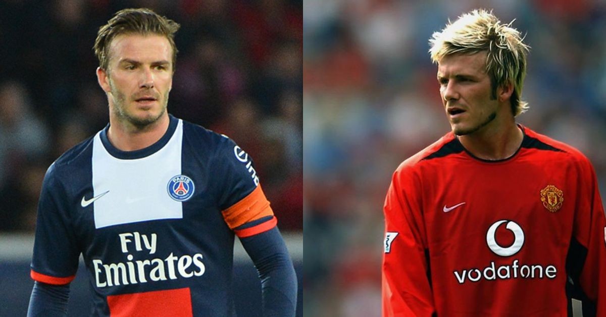 David Beckham played for Manchester United and PSG