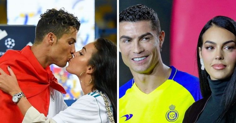 Cristiano Ronaldo and Georgina Rodriguez(Credits: Twitter/IG)