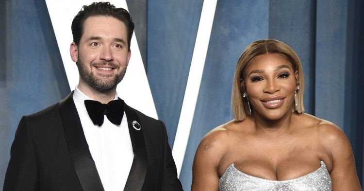 Serena Williams with husband Alexis Ohanian (Credit: Instagram)