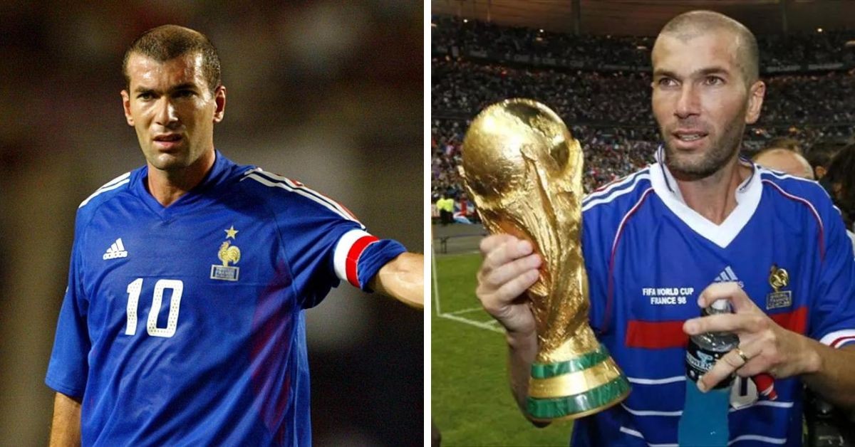 Zinedine Zidane's contribution for France
