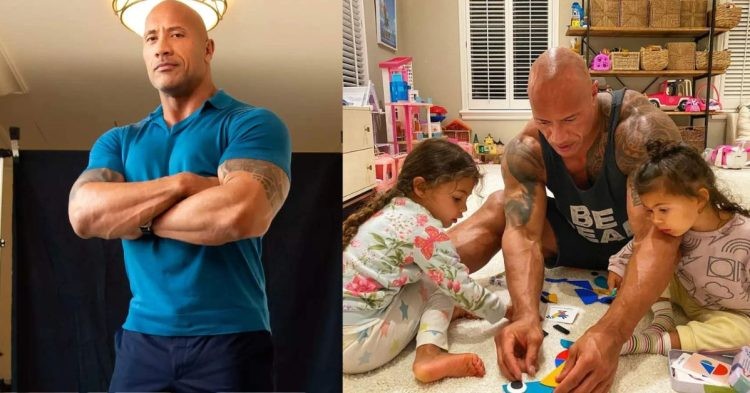 Dwayne "The Rock" Johnson says he loves be a Daddy