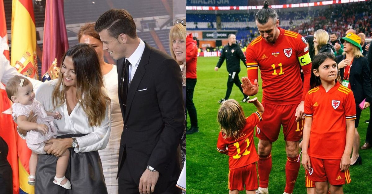 Gareth Bale and Emma Rhys-Jones's kids.