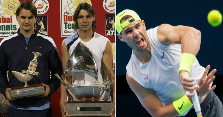 Rafael Nadal marks his return to Dubai in 2023