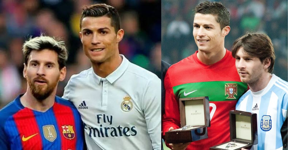 Cristiano Ronaldo and Lionel Messi has competed through the years
