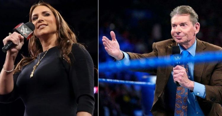 WWE Stephanie McMahon and Vince McMahon