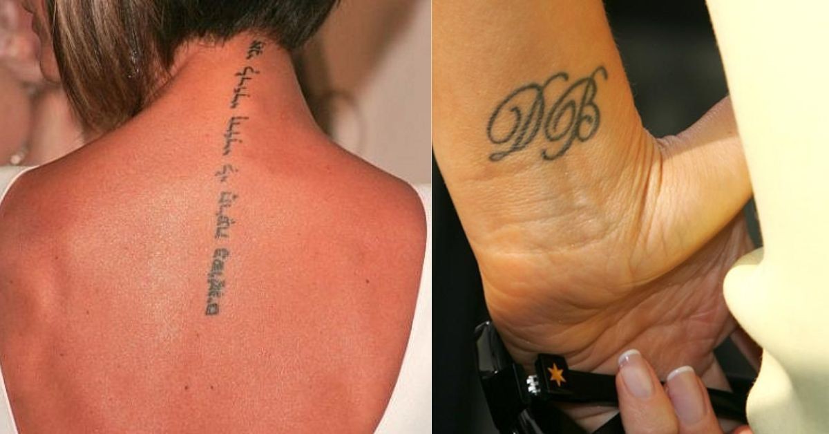 Victoria Beckham's Tattoos