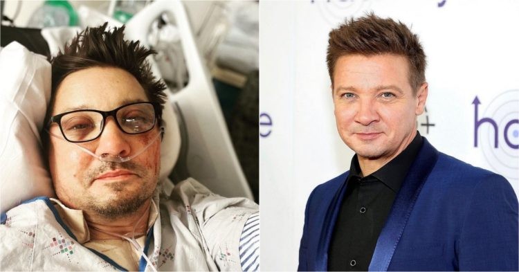 Jeremy Renner in the hospital